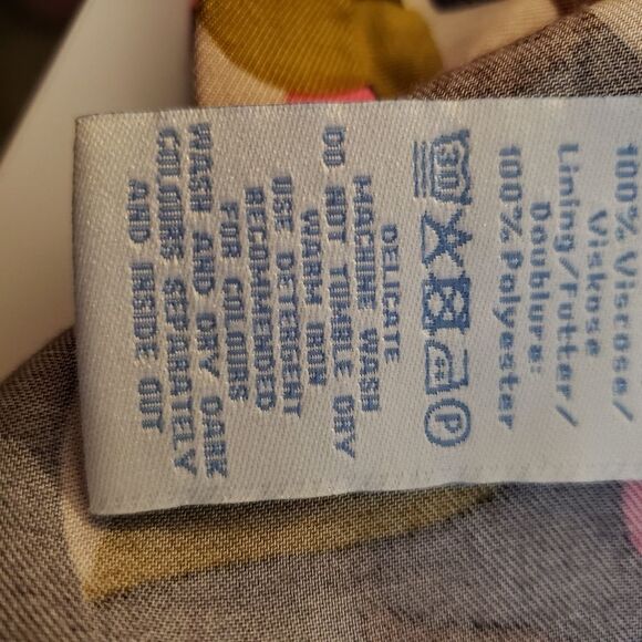 Boden Canterbury Cheatnut Dress Sz 8 - Picture 8 of 9